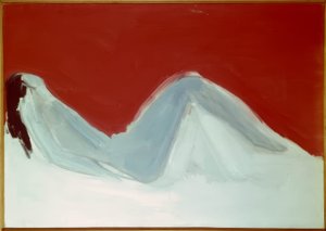 Fekvő akt alkotó: Nicolas de Staël