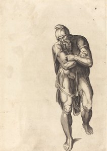 Striding Man alkotó: Nicolaus Beatrizet after Michelangelo
