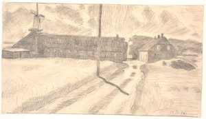 A Vester Paabjerg farm alkotó: Niels Jakob Jakobsen Bjerre
