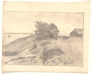 Nézet Vejbjerggaardnál Venø-vel