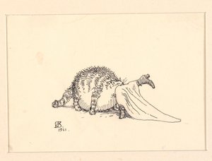 Illusztráció: A kövér macska