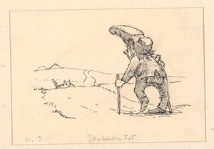 Illusztráció: "A kövér macska" alkotó: Niels Skovgaard