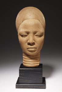 Shrine Head, joruba kultúra, Nigéria (terrakotta)