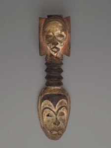 Okorossia maszk, Igbo (fa, pigment)