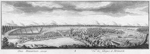 A Nyevjanszki Vasmű látképe, 1769. alkotó: Nikita Fyodorovich Chelnakov