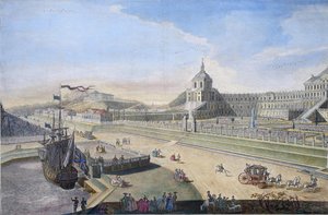 Oranienbaum látképe, 1761 alkotó: Nikita Fyodorovich Chelnakov