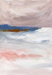Rózsaszínű horizont – Tengeri tájkép alkotó: Nikita Jariwala