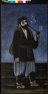 Porter Soso Par Pirosmani (Pirosmanashvili), Nico (18-1917). Olaj, olajszövet, CZ: ્સ x3