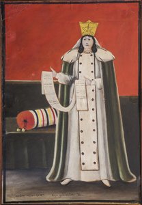 Raine Tamar (Thamar) de Gૅorgie (1140-1314) – Tamar Par Pirosmani (Pirosmanashvili), Nico (19-1917) királynő. Olaj, karton, CZ: 30x40