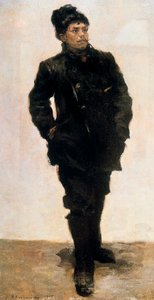 „Militant Workman”, 1905. alkotó: Nikolai Alekseevich Kasatkin