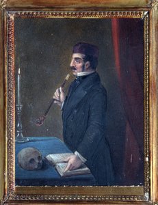 Wolf Ferdinánd (1797-1854) portréja. (1825-ben a Dekabrist vagy Dekabrist felkelés tagja). Nyikolaj Alekszandrovics Bestuzsev (1791-1855) munkája, akvarell, papír, 1830-1840 körül. orosz művészet