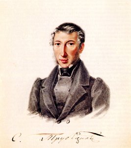 Szergej Petrovics Trubetszkoj dekabrista herceg portréja 1790-1860, 1839