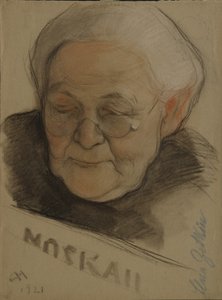 Clara Zetkin portréja 1857-1933, 1921