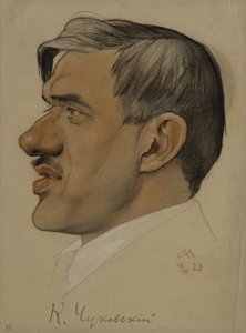 A szerző portréja Korney I. Chukovsky 1882-1969, 1923