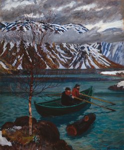 Rausilje-Nílus alkotó: Nikolai Astrup