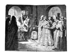 III. Fjodor cár elégette az orosz nemesség könyveit, 1682, 1880