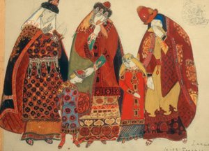 Borodin, Igor herceg / Roerich figurái alkotó: Nikolai Konstantinowitsch Roerich