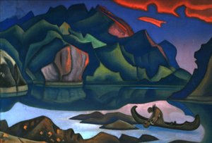 Rejtett kincs, 1947 alkotó: Nikolai Konstantinowitsch Roerich