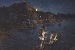 Messenger, 1897 alkotó: Nikolai Konstantinowitsch Roerich