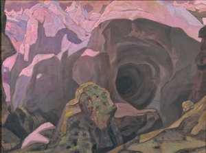 Rondane. Színpadterve H. Ibsen Peer Gynt című színházi darabjához, 1911 alkotó: Nikolai Konstantinowitsch Roerich