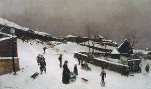 Téli kép Nordnesből, Bergenből