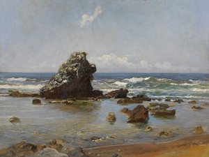 Öböl Livornóban alkotó: Nikolai Nikolayevich Ge