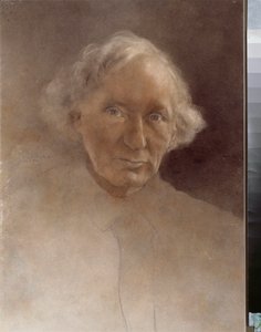 Vjacseszlav (Viatcheslav) Ivanov (1866-1949) költő portréja, 20. század (pasztell, szén, vöröskréta, tábla) alkotó: Nikolai Nikolayevich Vysheslavtsev