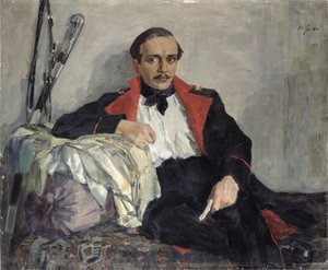 Michail Lermontov (1814-1841) portréja 1941 (olaj, vászon)