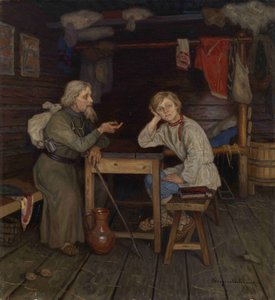 Fiatal szerzetes, 1889 alkotó: Nikolai Petrovich Bogdanov Belsky