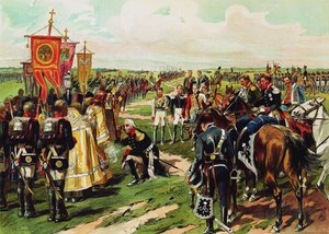 Marschall Mihail Kutuzov a borodinói csata előtt, 1912