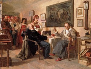 A piac. A jobbágyok eladása