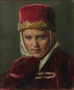 Bojár felesége, 1901 alkotó: Nikolai Vasilyevich Nevrev