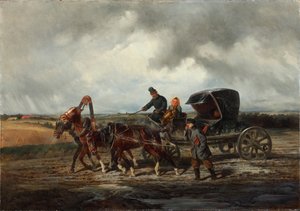 A foghúzóhoz vezető úton, 1873