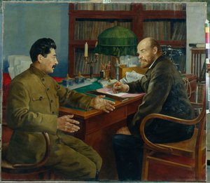 Lenin és Sztálin alkotó: Nikolay Ivanovich Shestopalov