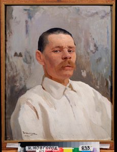 Maxime Gorki (Gorkij) író (1868-1939) portréja alkotó: Nikolay Pavlovich Shlein