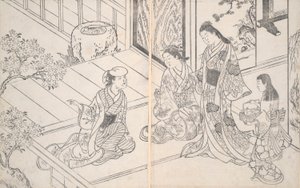 Egy hazai jelenet alkotó: Nishikawa Sukenobu