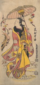 Tee c és r Arashi Waka? 1738. , szúnyog. 1738. alkotó: Nishimura Shigenaga