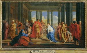 Trajanus donnant des audiences publiques - Trajanus császár egy nyilvános audiencia során ...