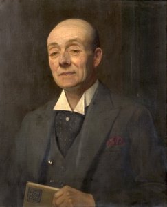 Edward P. Day, a Bingham Public Elementary School mestere (olaj, vászon)