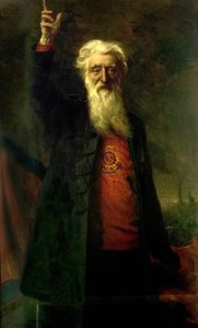 William Booth tábornok, az Üdvhadsereg alapítója (olaj, vászon)