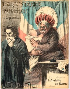„A vajtányér”, Satirique en Colors borítója