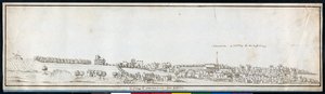 Charonne, 1677 körül (toll és tinta mosással papíron)