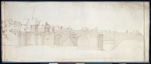 Charenton panoráma (toll és tinta papíron)