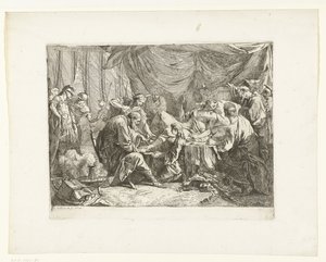 Antiochus halála Antiochus gondolta a bukás után alkotó: Noel Halle