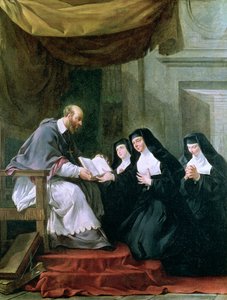 St. Francois de Sales (1567-1622) St. Jeanne de Chantal látogatásának szabálya (1572-1641)