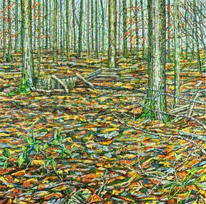 Orches Groundscape, 2023 (olaj, vászon)