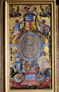 A Marechale de La Meilleraye szekrényének dísztáblája, Noel Quillerier (1594-1669) által alkotó: Noel Quillerier