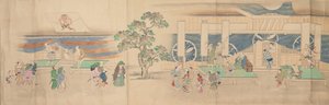 Kabuki Theater, 1822.  alkotó: Nonoyama Kozan