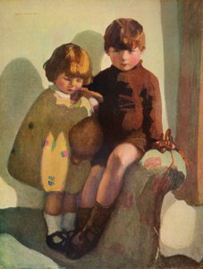 Ian és Rosemary, 1923 alkotó: Norah Neilson-Gray