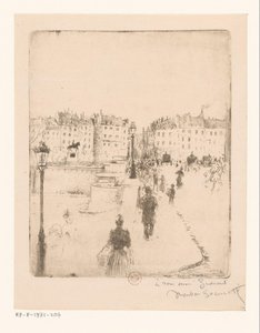 Kilátás a Pont Neuf-ra Párizsban alkotó: Norbert Goeneutte